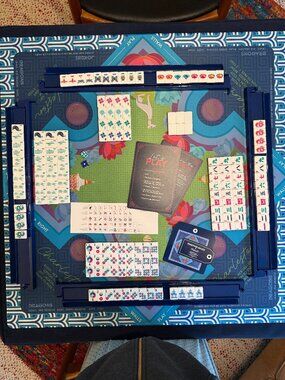 Michaels x Jonathan Adler Collab Mahjong Set & Mat